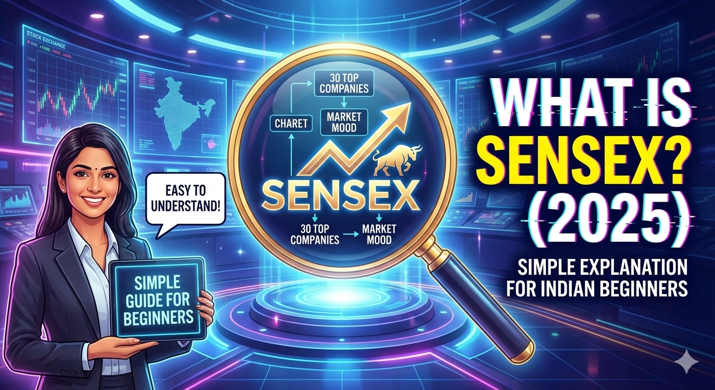 What is Sensex? Simple Explanation for Indian Beginners (2025)