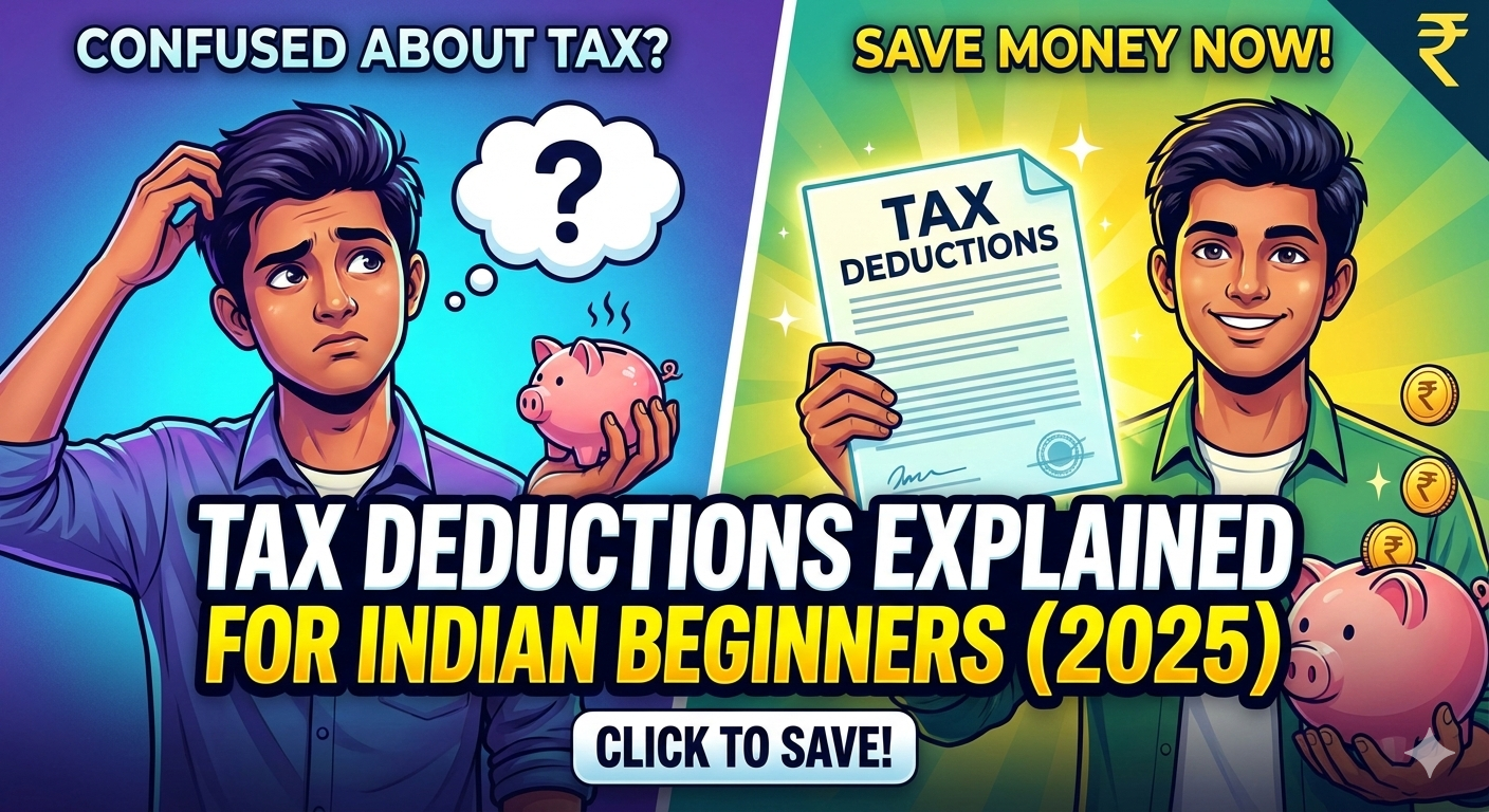 Tax Deductions Explained for Indian Beginners (2025)